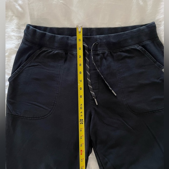 LL Bean Black Joggers Large 30” - Picture 3 of 4